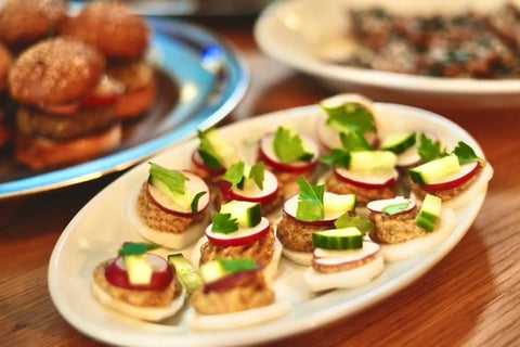 Mokä Karottencreme Canapés